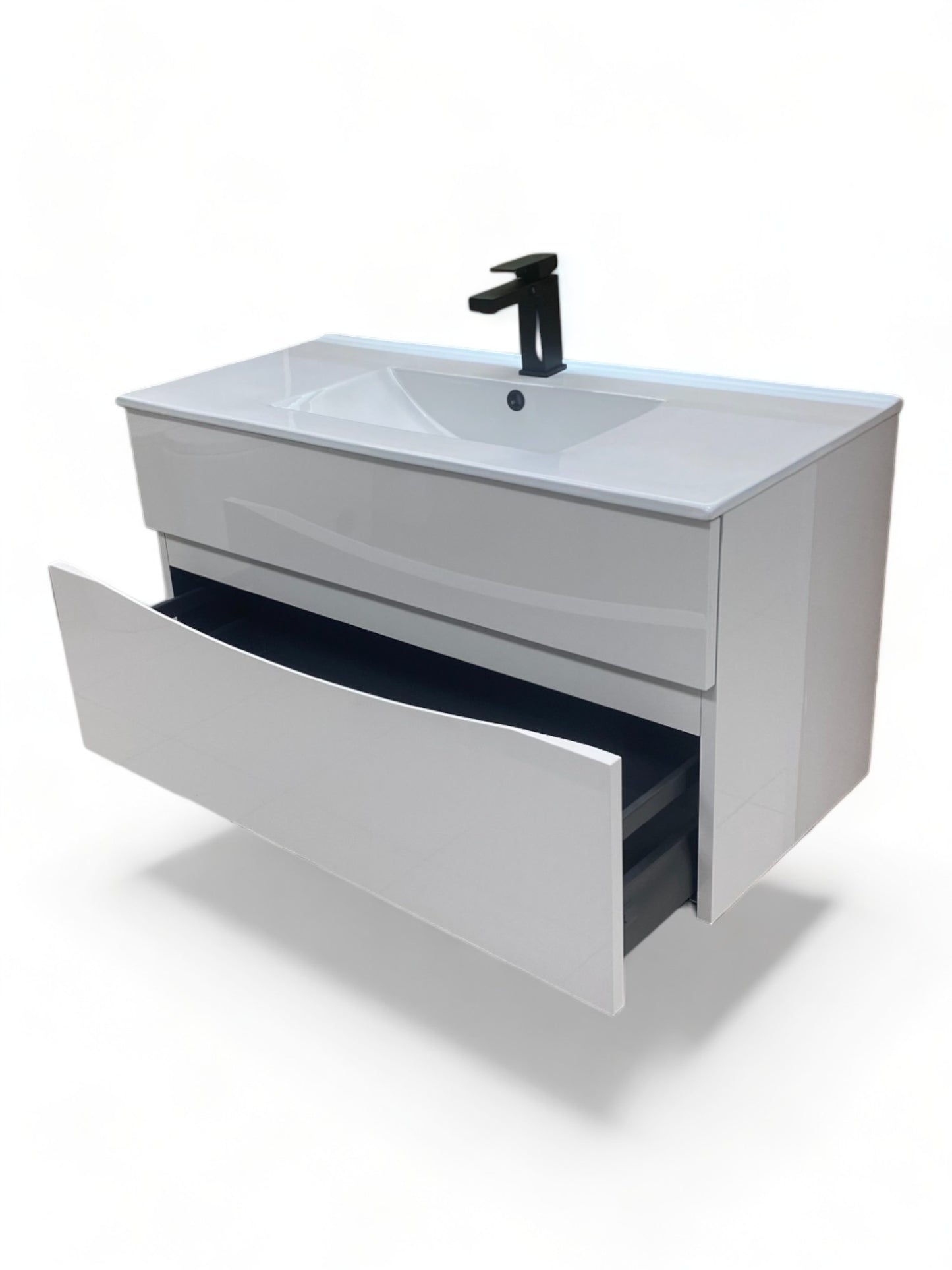 Glide White Vanity